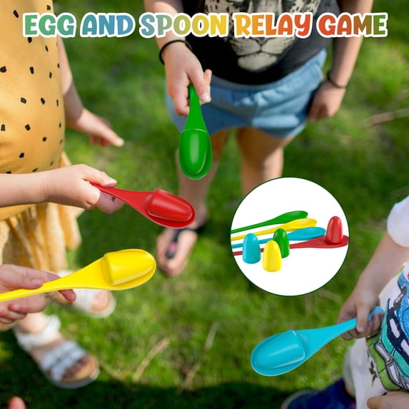 HiberyHom 29 Pcs Potato Sack Race Bags, 3 Legged Race Bands, Summer Toys Outdoor Games for Kids & Family